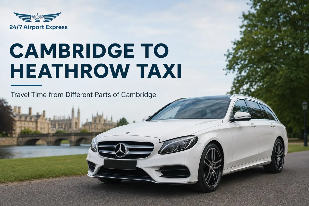 How Long Does a Cambridge to Heathrow Taxi Take From Different Parts of Cambridge?