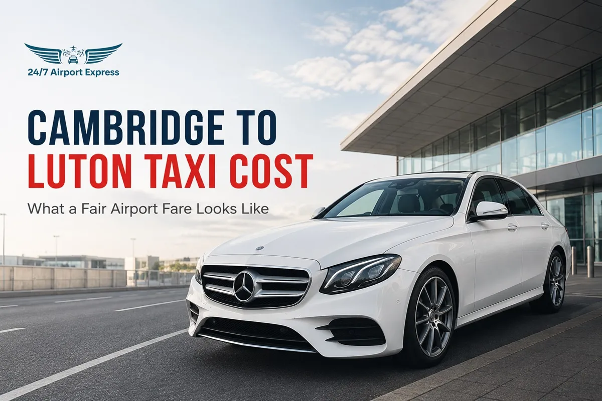 Cambridge to Luton Taxi Cost: What a Fair Airport Fare Looks Like