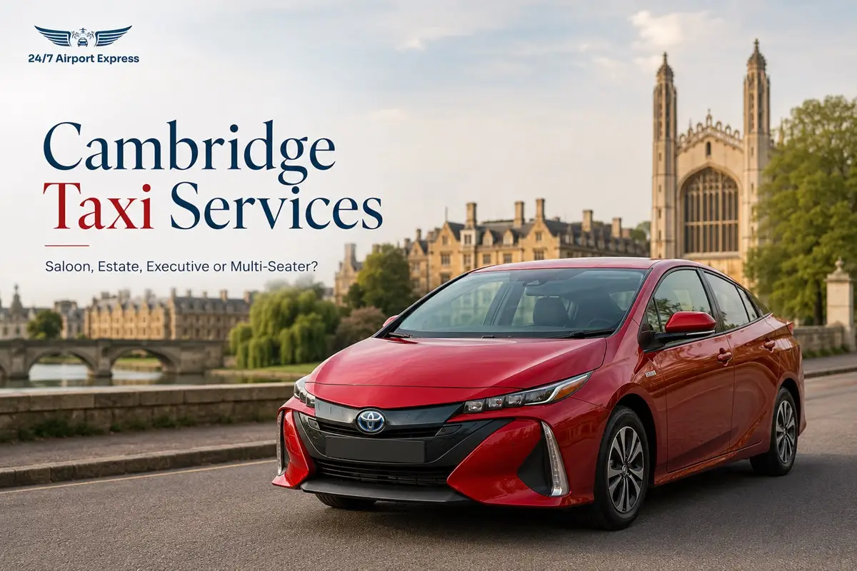 Cambridge Taxi Services for Groups: Saloon, Estate, Executive or Multi-Seater?
