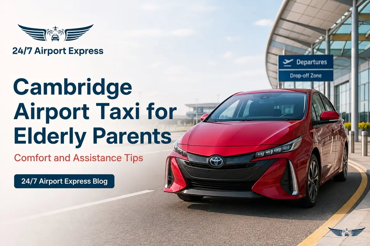 Cambridge Airport Taxi for Elderly Parents: Comfort and Assistance Tips