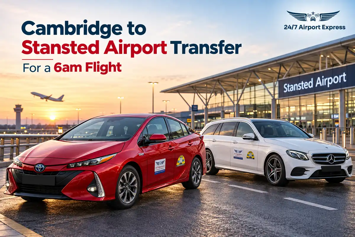 Cambridge to Stansted Airport Transfer for a 6am Flight